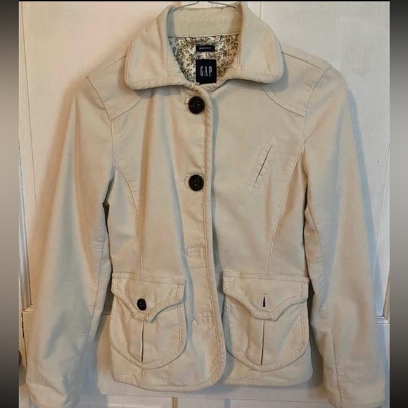 Gap Corduroy Jacket. Stretch. Size 0. Like new. - Picture 1 of 5